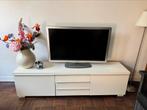 Ikea tv meubel wit hoogglans 180 cm breed, Huis en Inrichting, Ophalen, 150 tot 200 cm, Zo goed als nieuw, Minder dan 100 cm