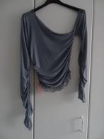 Top in grijs (transparant) van Shein - Maat L, Maat 42/44 (L), Nieuw, Ophalen of Verzenden, Lange mouw