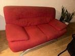 Rode tweezitsbank voor €1, Ophalen, Gebruikt, Tweepersoons, Overige maten