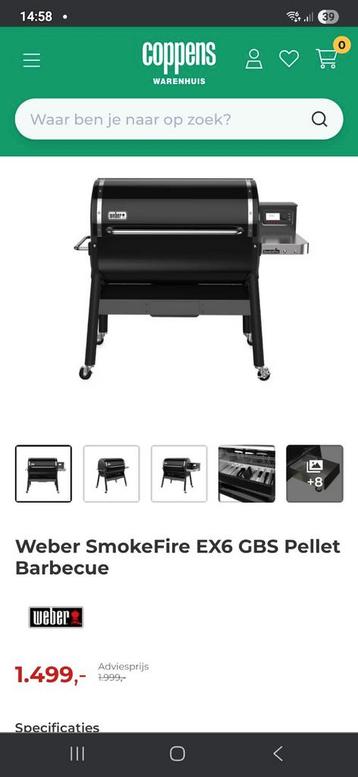  2 Weber SmokeFire EX6 GBS Gloeiplug beschikbaar voor biedingen