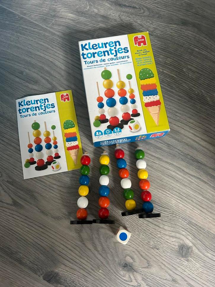 Kleurentorentjes Jumbo - Compleet!, Kinderen en Baby's, Speelgoed | Overig, Gebruikt, Jongen of Meisje, Ophalen of Verzenden