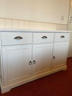 creme/gebroken wit kastje/dressoir, Huis en Inrichting, Kasten | Dressoirs, Ophalen, 100 tot 150 cm, Zo goed als nieuw, 25 tot 50 cm