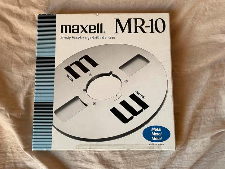 Maxwell Reel to Reel Spoel met Doos, Audio, Tv en Foto, Bandrecorders, Onderdeel, Ophalen