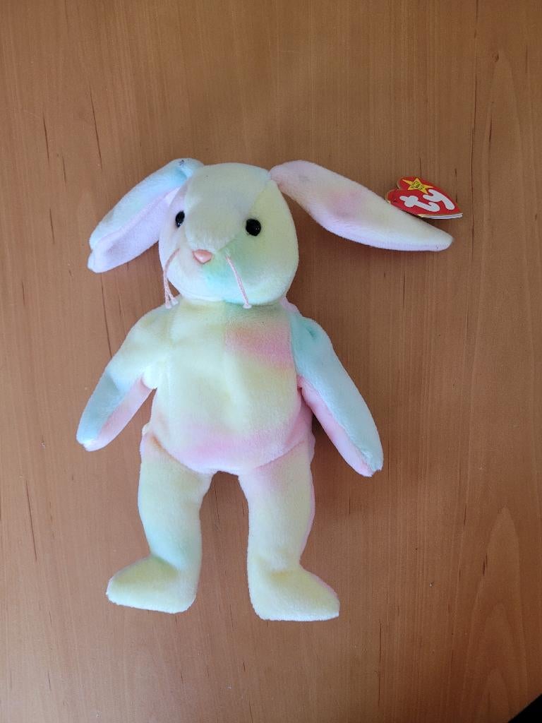 Ty Beanie Baby Haas Hippie, Ophalen of Verzenden, Zo goed als nieuw, Overige typen