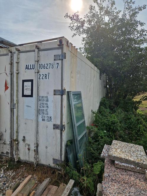 Geïsoleerde opslagcontainer te koop, Doe-het-zelf en Verbouw, Containers, Ophalen