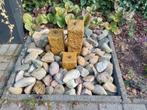 waterornament met 3 zuilen in verschillende hoogtes, Tuin en Terras, Waterpartijen en Fonteinen, Ophalen, Gebruikt, Waterornament