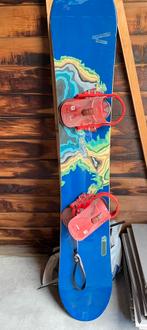 Snowboard + schoenen maat 42,5, Sport en Fitness, Snowboarden, Ophalen, Zo goed als nieuw, Schoenen