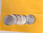 5 Zilveren Koningin Juliana Tientjes 1973  Divers, Postzegels en Munten, Munten | Nederland, Koningin Juliana, Zilver, 10 gulden