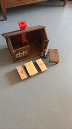 Houten beren/poppen huisje, Ophalen, Gebruikt