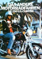 Folder YAMAHA XS 250 U.S. Custom 1980, Motoren, Handleidingen en Instructieboekjes, Ophalen of Verzenden, Yamaha