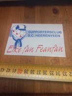 Supportersclub sc heerenveen, Verzamelen, Ophalen of Verzenden, Zo goed als nieuw