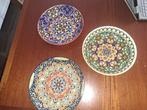 drie  ceramic deep plate borden, Nieuw, Ophalen of Verzenden, Bord(en), Overige stijlen