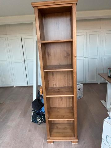Grenen verstelbare boekenkast 192 x 45 x 32 cm beschikbaar voor biedingen
