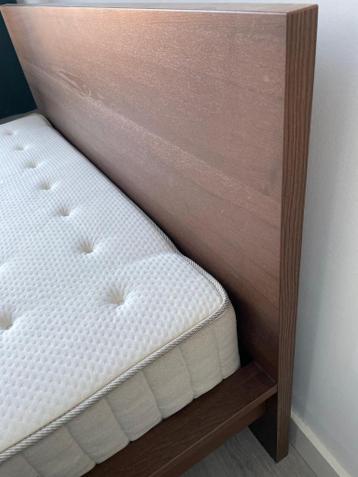 IKEA MALM bedframe 160x200 cm | zo goed als nieuw! - afbeelding 5