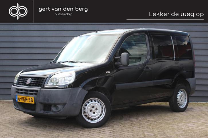 Fiat Doblò 1.3 MultiJet Comfort - AIRCO - STUURBEKR. - ELEK, Auto's, Bestelauto's, Bedrijf, Te koop, ABS, Airconditioning, Alarm
