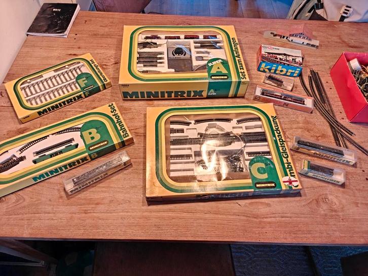 Minitrix Treinsets & Accessoires, Hobby en Vrije tijd, Modeltreinen | H0, Treinset, Gelijkstroom, Trix, Ophalen of Verzenden