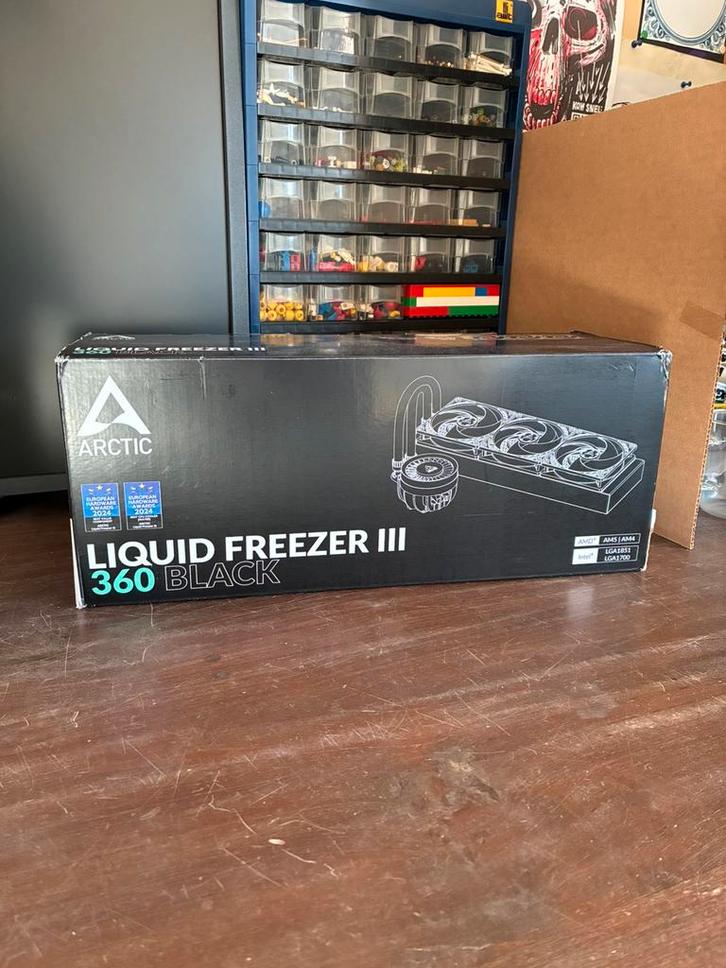 Arctic Liquid Freezer III 360 (1 Week Gebruikt), Computers en Software, Computerkoelers, Zo goed als nieuw, Waterkoeling, Ophalen of Verzenden