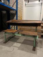 Vintage kinderset  dubbel industrieel, Ophalen, Gebruikt