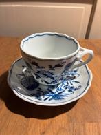 Blue Danube Japans Koffiekopje met Schotel, Gebruikt, Ophalen of Verzenden, Overige stijlen, Kop(pen) en/of Schotel(s)