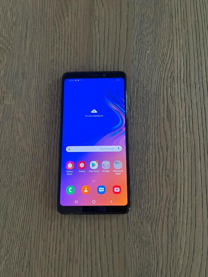 Samsung galaxy A9 128gb incl gratis hoesje, Telecommunicatie, Mobiele telefoons | Samsung, Gebruikt, Galaxy A, 128 GB, Zwart, Ophalen of Verzenden