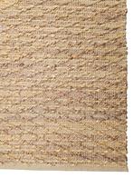 Handgeknoopt gevlochten Hemp tapijt golden fibre 155x240cm, Huis en Inrichting, Overige kleuren, 150 tot 200 cm, 200 cm of meer