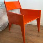 Fauteuil stoel design oranje modern, Ophalen, 75 tot 100 cm, Nvt, Nvt