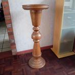 Plantenzuil massief hout, Ophalen, Zo goed als nieuw