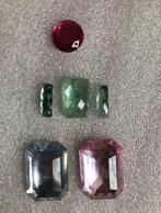 OPNAAIBARE SIERSTEENTJES - RESTANT - diverse in een koop, Hobby en Vrije tijd, Naaien en Fournituren, Ophalen of Verzenden, Zo goed als nieuw