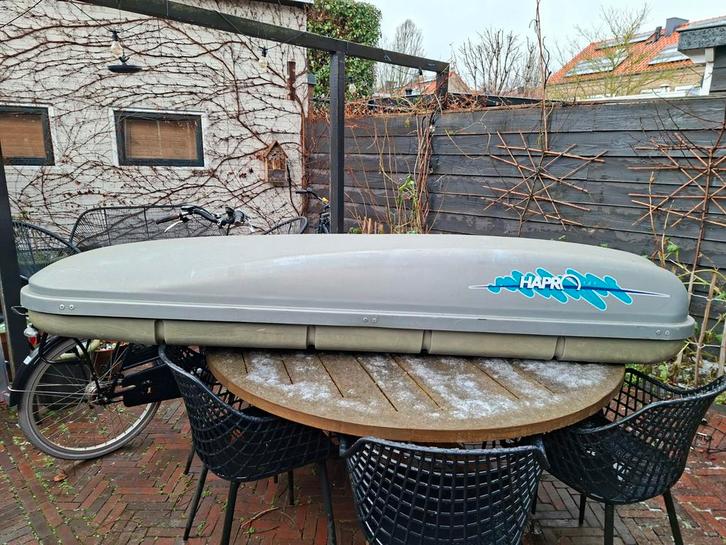 Hapro 600 Skibox / Dakkoffer, Auto diversen, Dakkoffers, Gebruikt, Ophalen