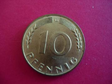 Duitsland 10 pfennig 1970 (G) beschikbaar voor biedingen