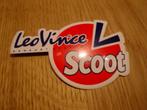 sticker LEO VINCE  exhaust systems Scoot  *, Ophalen, Zo goed als nieuw, Bedrijf of Vereniging