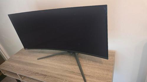MSI MAG 341CQP QD-OLED CURVED, Computers en Software, Monitoren, Zo goed als nieuw, 151 t/m 200 Hz, HDMI, USB-C, Gaming, Curved