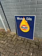 Gulf Motor olie recclame lichtbak plaat, Ophalen, Gebruikt, ., Lichtbak of (neon) lamp