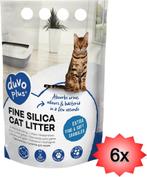 silica kattenbakvulling - 6x 5L fijne kattenbakvulling duvo, Dieren en Toebehoren, Nieuw, Ophalen of Verzenden