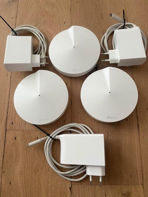3x TP-Link Deco P7 AC1300+AV600 Mesh Hybride WiFi, Computers en Software, WiFi-versterkers, Zo goed als nieuw, Ophalen of Verzenden