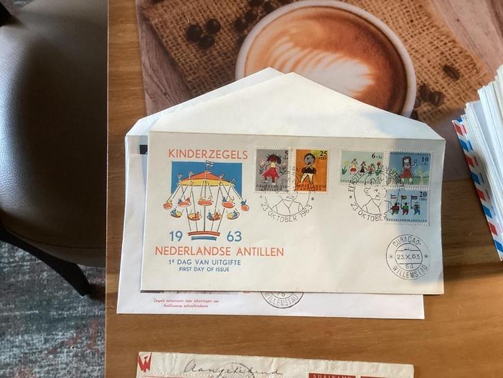 No5901 Nederlandse Antillen E27 anders Heb ook van Nederland, Postzegels en Munten, Postzegels | Eerstedagenveloppen, Onbeschreven