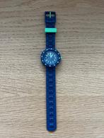 Flik Flak horloge SOLO DARK BLUE, Verzenden, Zo goed als nieuw, Blauw, Jongen of Meisje