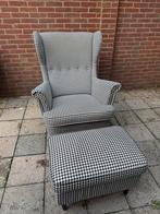 Ikea Strandmon Vibberbo zwart/beige, Tuin en Terras, Ophalen, Zo goed als nieuw