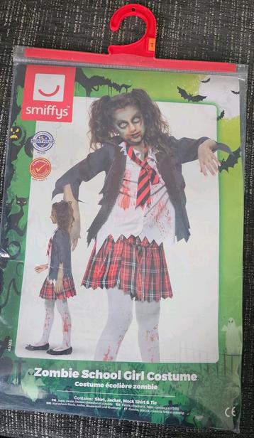 Zombie School Girl Kostuum - Smiffy's beschikbaar voor biedingen