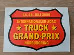 Truck Grand Prik Nurburgring sticker, Ophalen of Verzenden, Zo goed als nieuw
