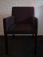 4 Bruine Eetkamerstoelen met Armleuning, Gebruikt, Bruin, Ophalen of Verzenden, Landelijk