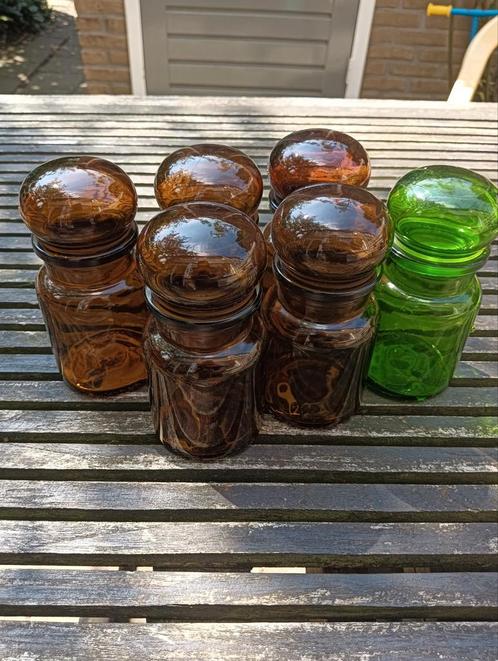 Vintage apothekers potten, Antiek en Kunst, Antiek | Keukenbenodigdheden, Ophalen of Verzenden