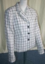 Mooi wit geblokt jasje van Authentic, mt 40, Kleding | Dames, Maat 38/40 (M), Wit, Ophalen of Verzenden, Zo goed als nieuw