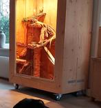 Terrarium groot zonder dieren, Dieren en Toebehoren, Ophalen, Zo goed als nieuw, Hout