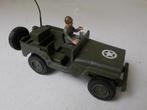 1969 Dinky Toys 615 US JEEP + DRIVER. (Battle Lines)
