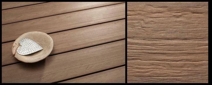 VLONDERPLANKEN BAMBOE COMPOSIET  IPE BROWN, Tuin en Terras, Terrasdelen en Vlonders, Nieuw, Composiet, Ophalen of Verzenden