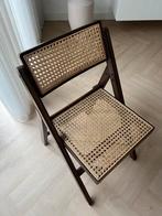 H&M Houten Stoel met Rotan Zitting, Huis en Inrichting, Stoelen, Ophalen, Bruin, Zo goed als nieuw, Eén