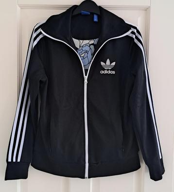 Adidas Originals sportief jack met bloemendetail mt M 49835 beschikbaar voor biedingen