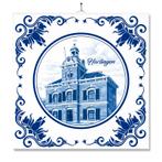Tegel Met Opdruk | Harlingen | Delft Blauw, Ophalen of Verzenden, Nieuw