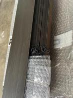 Houten jaloezie met structuur, bruin/zwart. Nieuw!, Ophalen, 100 tot 150 cm, 100 tot 150 cm, Bruin